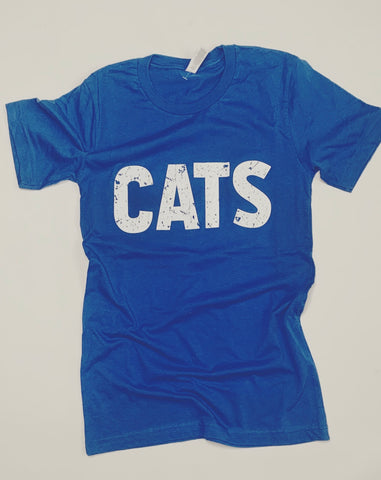 Wildcats Tee- Kentucky- Blue- Tshirt - Cats
