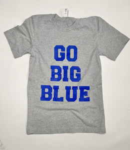 Go Big Blue Tee- Kentucky- Blue- Tshirt - Cats