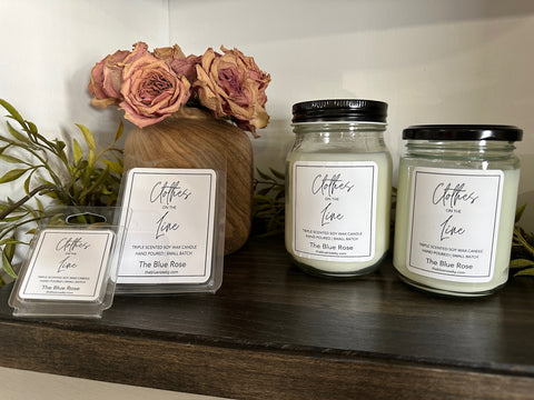 ‘CLOTHES ON THE LINE’ - LIMITED EDITION SPRING CANDLE COLLECTION - Jar Candles - Wax Melts