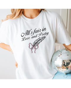 All is Fair in Love and Poetry Tee - Swiftie