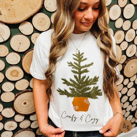 Comfy & Cozy Spruce Tee