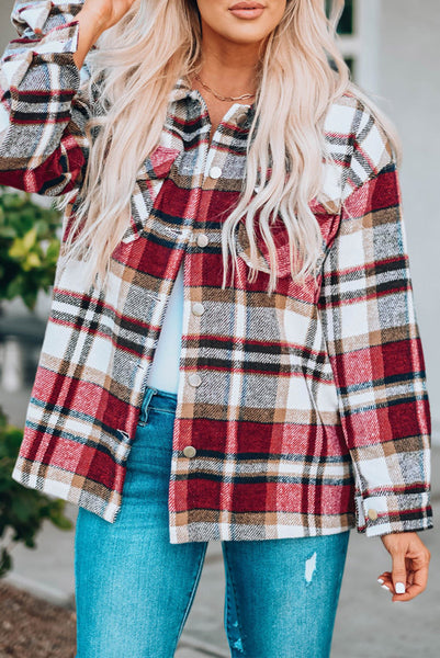 Red Plaid Shacket