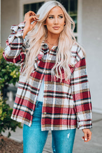 Red Plaid Shacket