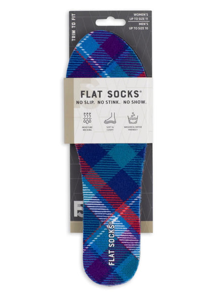 Flat Socks - ADULT SIZE SMALL- Shoe Inserts - Fits Women’s sizes up to an 11 and Men’s up to size 10