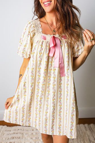 Vintage Floral Dress