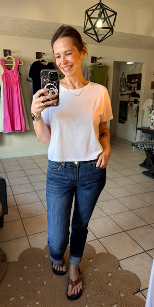 Basic White Tee