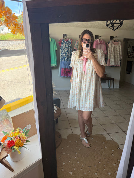 Vintage Floral Dress