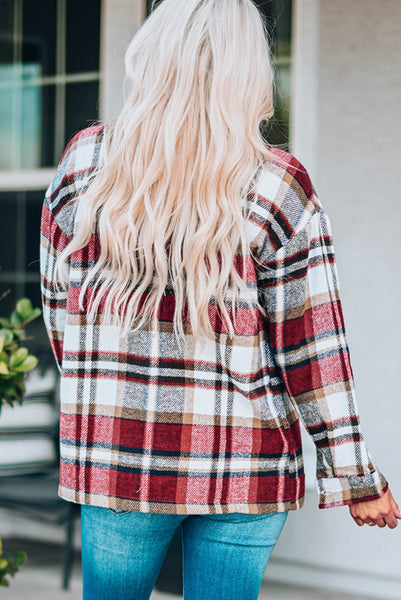 Red Plaid Shacket