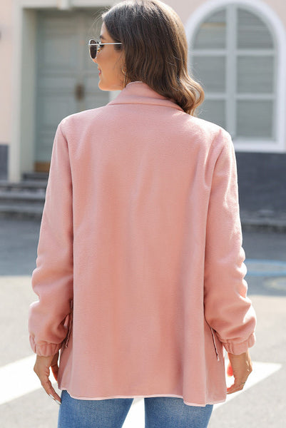 Pink Fleece Coat