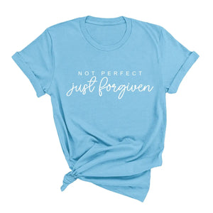 ‘Not Perfect, Just Forgiven’ Short Sleeve Tee