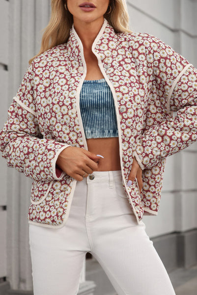 Floral Quilted Jacket