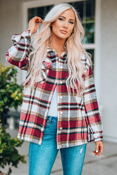 Red Plaid Shacket