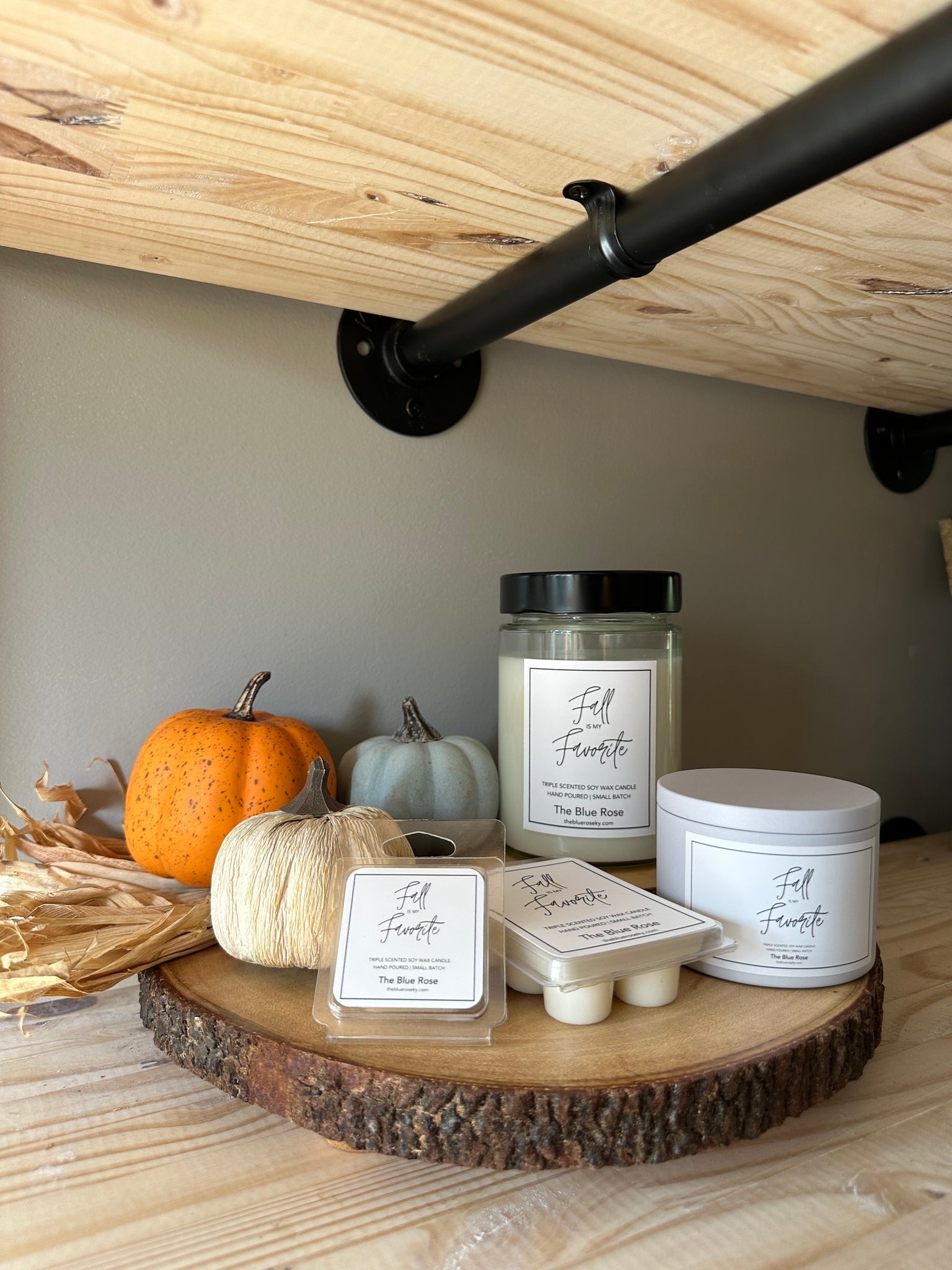 Fall is my Favorite Candle Collection - Jar Candle - Tin Candle - Wax Melts