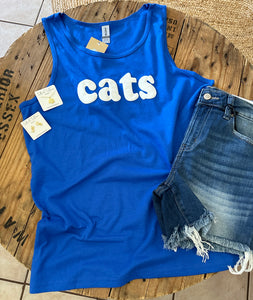 ‘CATS’ Puff Lettering Tank