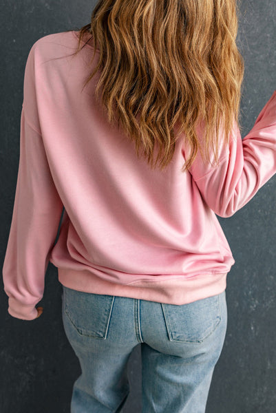 Pink Valentine XOXO Pullover - Valentines Day