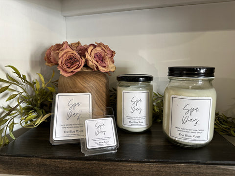 ‘SPA DAY’ - LIMITED EDITION SPRING CANDLE COLLECTION - Jar Candles - Wax Melts