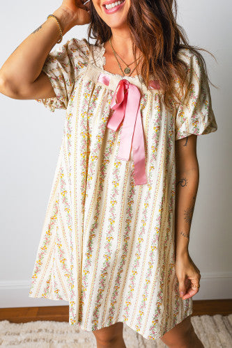 Vintage Floral Dress