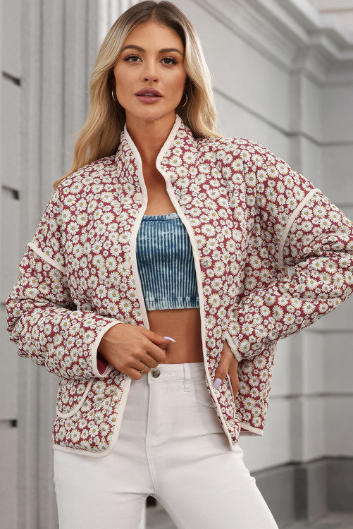 Floral Quilted Jacket