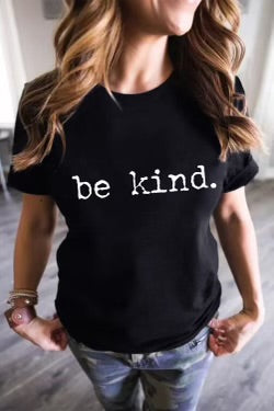 Black ‘Be Kind’ Tee