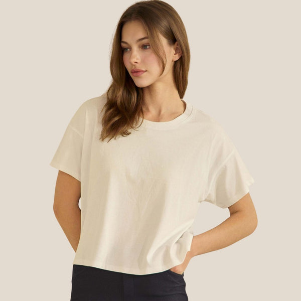 Basic White Tee