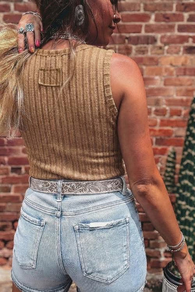 Fitted Camel Tank