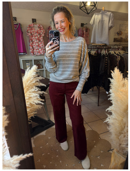 Red Dahlia Straight Fit High Waist Jeans