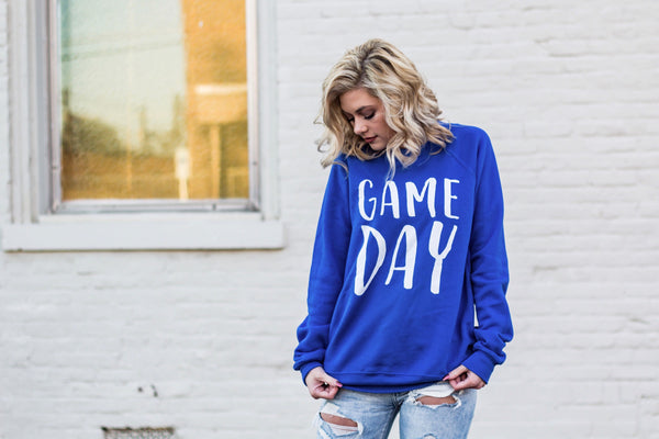 Alternate-Game Day-Sweatshirt-Blue-Football-Basketball-Sports
