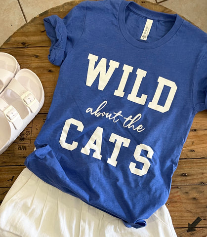 Wild About the Cats - T-shirt - Kentucky Wildcats
