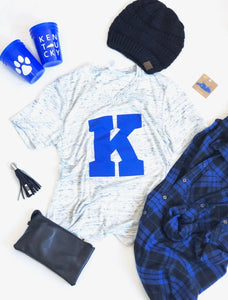 Big K-V neck Tshirt - Kentucky Wildcats