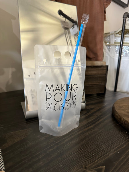 Reuseable Drink Pouch