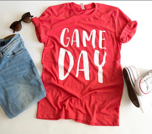 Game Day-Red-Tshirt -Louisville